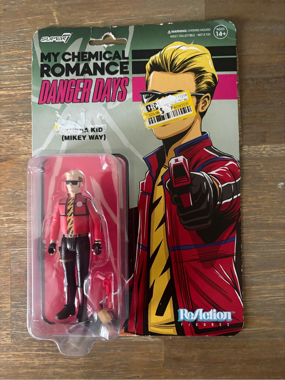 My Chemical Romance Kobra Kid - Mikey Way - Super7 Series Action Figure New